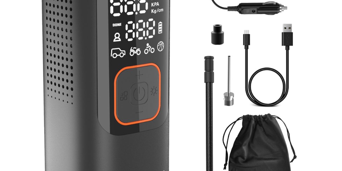 Compressore 160 PSI + Power Bank + Torcia