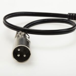 Cavetto adattatore da connettore 5,5 x 2mm a cannon